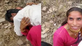 Dehati Lover Chudai Gaon Walo Nai Pakad Liye
